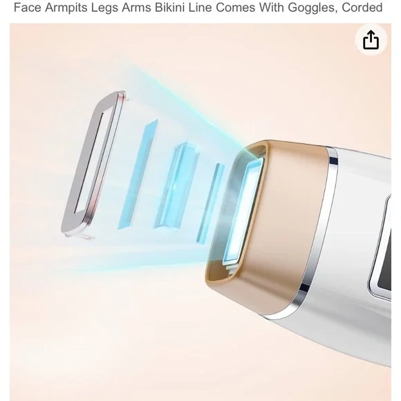 Yachyee IPL Hair Removal Device w Ice Cool Function for Women and Men Permanent - Picture 4 of 10